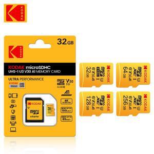 오리지널 KODAK 메모리 카드, 32GB, U3, 4K 마이크로 TF SD Minisd UHS-I C10 Trans 플래시