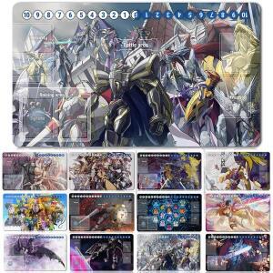 50084644 - 보드 게임 디지몬 플레이매트 크기 60X35 cm DTCG 호환되는