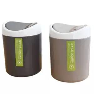 스윙 휴지통 소 그레이 회사쓰레기통 화장실휴지통 가정용쓰레기통