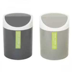 원형휴지통 소 2L 책상휴지통 기저귀쓰레기통 욕실쓰레기통