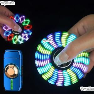 메탈 스마트 음성 인식 라이터 점화기 방풍 usb 라이타