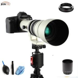 JINTU 500mm/1000mm f/8 수동 망원 렌즈 캐논호환 EOS 80D 90D 반란군 T3 T4i T5 T6 T7 SL1 SL2 60D