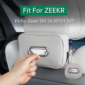 지커 001/7X/009/007 차량용 티슈 박스 걸이형 종이 보관 케이스