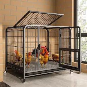 닭장 반려동물 집 케이지 병아리 전원주택 철제 고급 대형 대형견 이동식 토끼장
