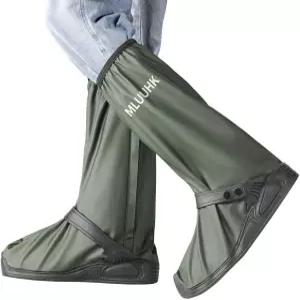 레인 슈 커버 남녀용 방수 스노우 재사용 미끄럼 PVC 방지 부츠 가능한
