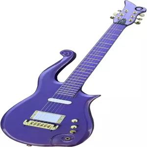 프린스 클라우드 스타일 6현 일렉트릭 기타 메탈릭 퍼플 마감 앨더 바디 메이플 핑거보드 22 프렛