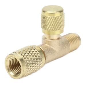 배기 밸브 컨디셔닝 냉동 충전 어댑터 R22 R12 R134 라인 수리 도구 14SAE