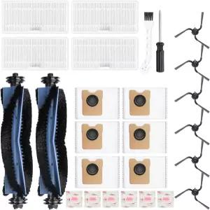 유피 로봇 청소기 C10용 Bpbdzz 교체 키트 - 포함 메인 브러시 2개 필터 4개 측면 6개 먼지 봉투 향 정제