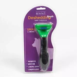 딩동펫 강아지 고양이 브러쉬 단모용 털 정리 관리 용품 디쉐딩 소형견 S  MNS