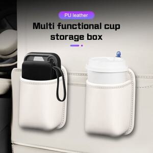 현대 제네시스 G70 I40 IX35 코나 게츠 차량 도어 컵홀더 박스 카시트 뒷좌석 물컵 정리함 포켓