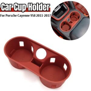 포르쉐 카이엔 958 2011 용 실리콘 자동차 컵 홀더 컵받침 음료 정리함 액세서리