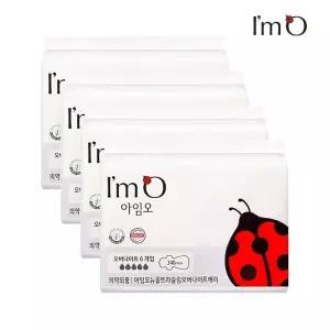 아임오 뉴 울트라슬림 에이 생리대 오버나이트 6P x4개