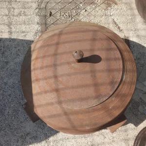 택배불가 착불상품 소품용 중고 녹슨 무쇠솥 중고 가마솥 옛날솥