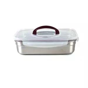 bns 스텐 밀폐용기 반찬통 원핸들 2호
