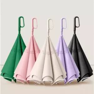 거꾸로 자동 우산 장우산 버클형