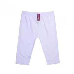 신축성 7부 레깅스 화이트 여성 홈웨어 속바지 편안한 데일리