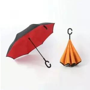 장우산 거꾸로우산 반전우산 접을때 물튐방지 역방향 골프장우산