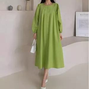 블리 롱 원피스 다솜결 러블리룩 데이트룩