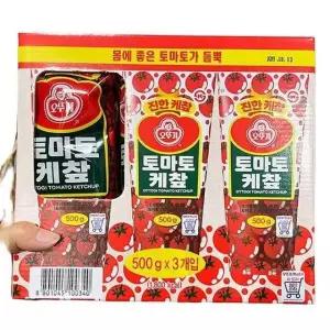 [에이알비티] 오뚜기 토마토케찹 500g x 3입 64441