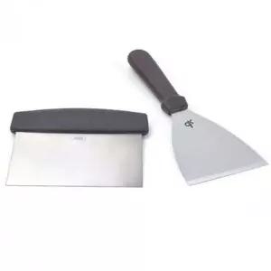 [RIZPICK]스텐 뒤집개 삼각형 스패츌러 철판 요리 도구