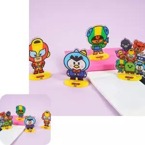 제이커 캐릭터 팬시 굿즈 피규어 문구 미스터P 브롤스타즈아크릴스탠드 사무