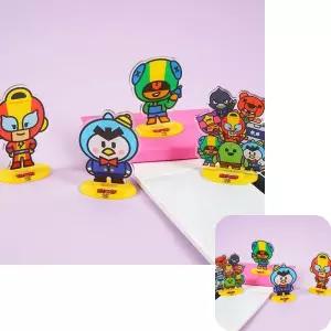 사무 캐릭터 피규어 그룹 문구 브롤스타즈아크릴스탠드 팬시 굿즈