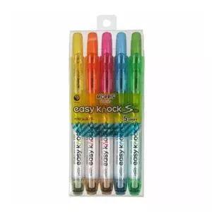 모리스 이지노크S형광펜5색세트(5색 3.5mm)