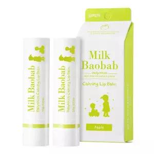 밀크바오밥 베이비 키즈 카밍 립밤 3.5g - 사과향 x 3.5g x 2개