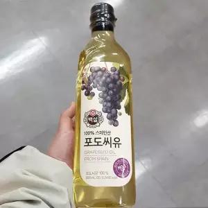 CJ백설포도씨유900ML e20012