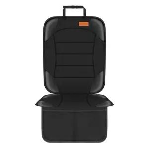 카시트용 Siivton 카시트 프로텍터 가죽 및 패브릭 시트용 방수 커버 메쉬 포켓 2개 미끄럼 방지 바닥