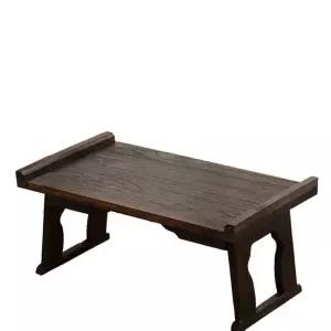 오동나무 소반 레트로 전통 다크 좌상 탁자 복고 소형 찻상
