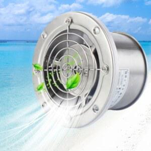 덕트 자동차 천장 창고 지하실 배기 송풍기 환풍기 장착 10 교체 음소거 5 인치 0W