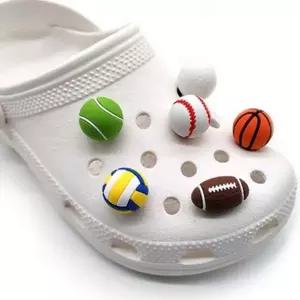 신발 꾸미기 고정핀 슬리퍼 폼폼 신발 액세서리 데코 키링 덧신