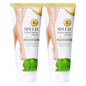 C2Y 시카 허니 대용량 제모크림 스피드 셀프왁싱 200ml 2개