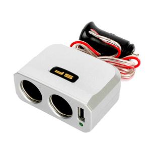 삼진 SF/TOSS USB 2구 소켓/차량용충전기/시거잭/충전