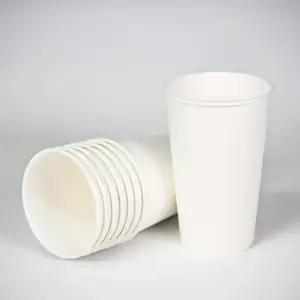 테이크아웃컵 16온스 무지 종이컵 100개 카페 일회용