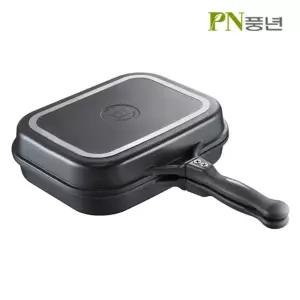 PN풍년 뉴 멀티쿡 사각 양면팬 32cm 생선구이 양면그릴 국산 NMDDP-32