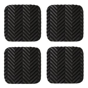 진동방지패드 (검정) 냉장고 세탁기 소음방지 가구받침