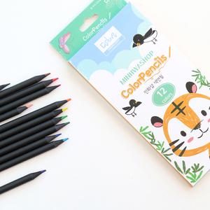 12색 색연필 세트 컬러 드로잉 수채 컬러링북 색칠공부 유아 어른 취미 미술 초급 용품 도구 준비물