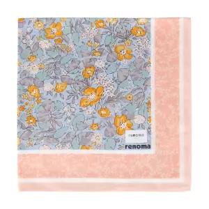 [레노마](김해점)플라워 패턴 여성 나염 손수건 RFI9209