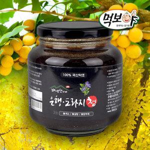 먹보야]무첨가 은행도라지청 1kg 천연 도라지/도라지청/흑도라지/생강청/약초인