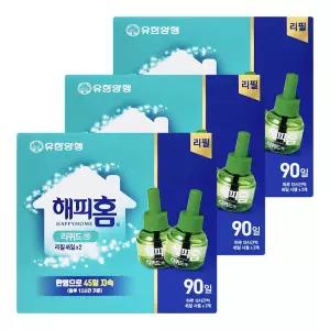 해피홈 리퀴드 리필 270일(45일 6개) / 액체 모기 훈증기