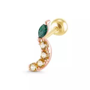 14k 쿠잉쿠잉 과일 피어싱 바나나)