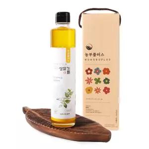 농부플러스 국산 냉압착 생들기름 180ml 1병 선물세트