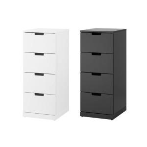 [롯데백화점]이케아 이케아 NORDLI 노르들리 4칸 서랍장/수납장/4단서랍/옷장/침실가구