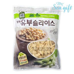 유부 슬라이스 1kg 우동 국수 고명 김밥 재료