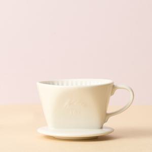 칼리타 101 도자기 드리퍼 화이트 1-2인용