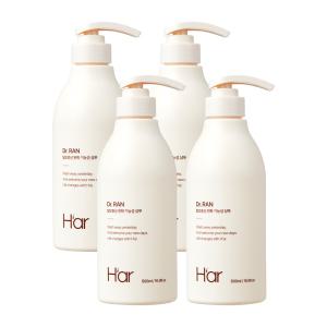 하아르 닥터란 탈모증상완화 계란유래 단백질 샴푸 달걀샴푸 4개 500ml