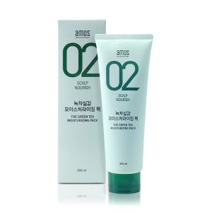 아모스 녹차실감 인텐시브 모이스처 팩 250ml_A000405