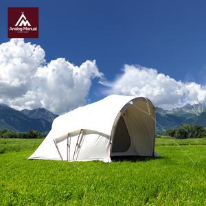 아날로그매뉴얼 웨이브돔 프리미엄 면텐트 / 터널형 돔텐트